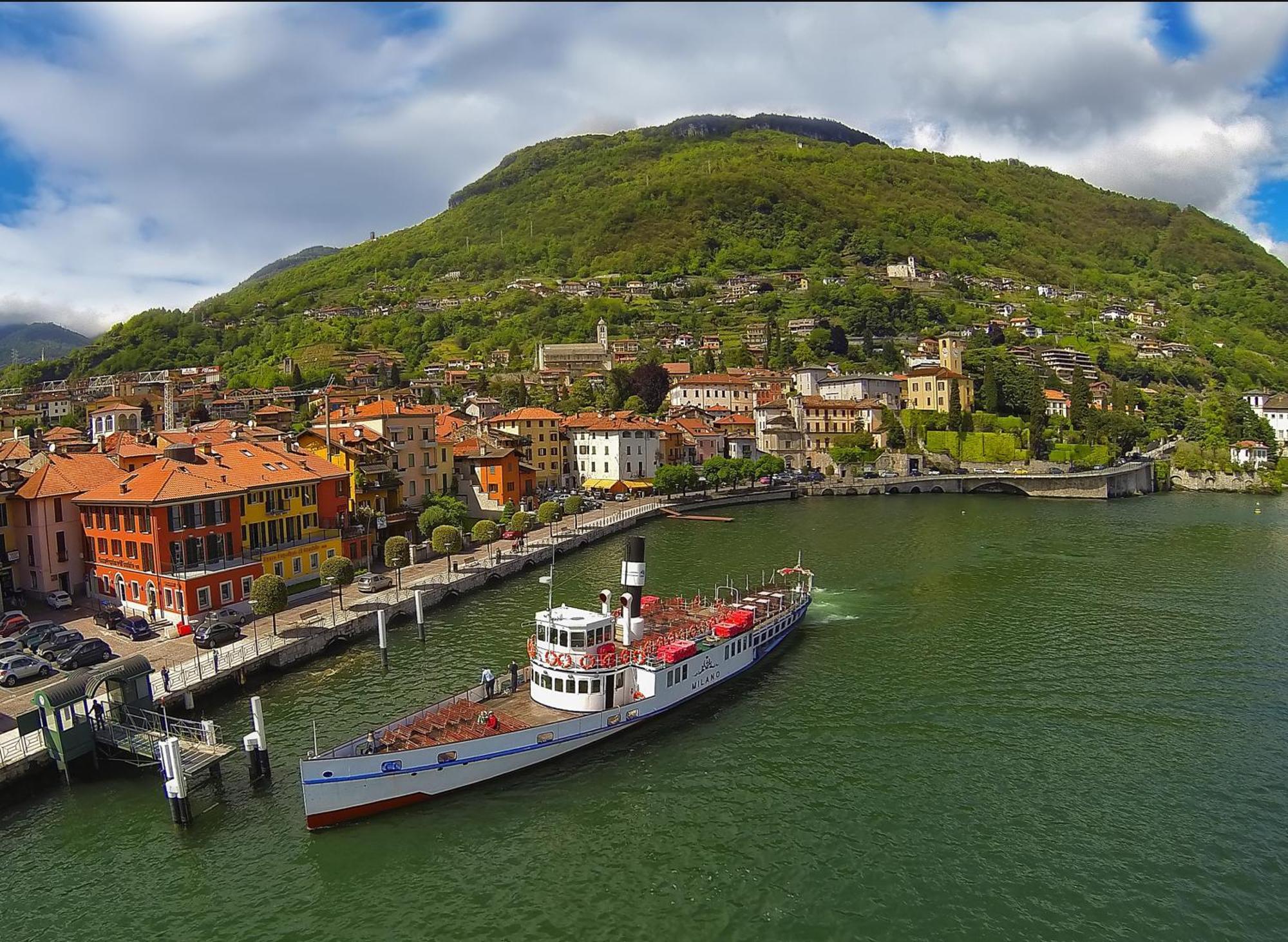 Elegant Historic Large House On Lake Como Apartman Gravedona Kültér fotó